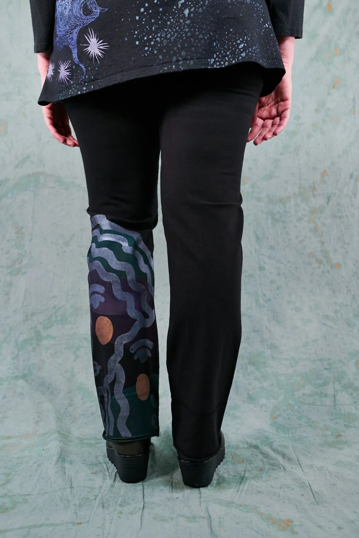 3176 Comfy Cotton-Lycra Slim Pant-Black