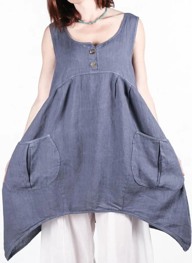 6185-Mulberry Mid Layer Linen Reflection-Unprinted