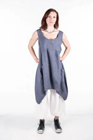 6185-Mulberry Mid Layer Linen Reflection-Unprinted
