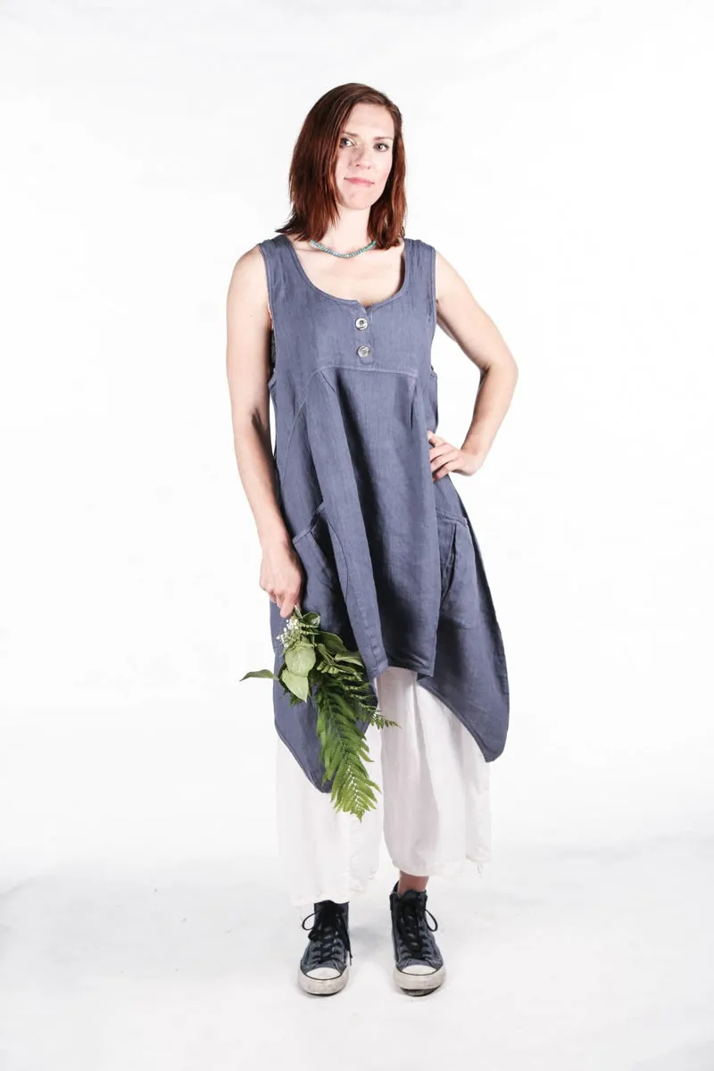 6185-Mulberry Mid Layer Linen Reflection-Unprinted