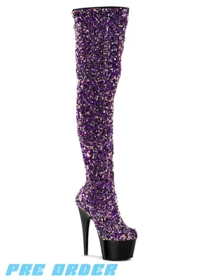 ADORE-3020 - PURPLE MULTI SEQUINS ✰ PRE ORDER ✰