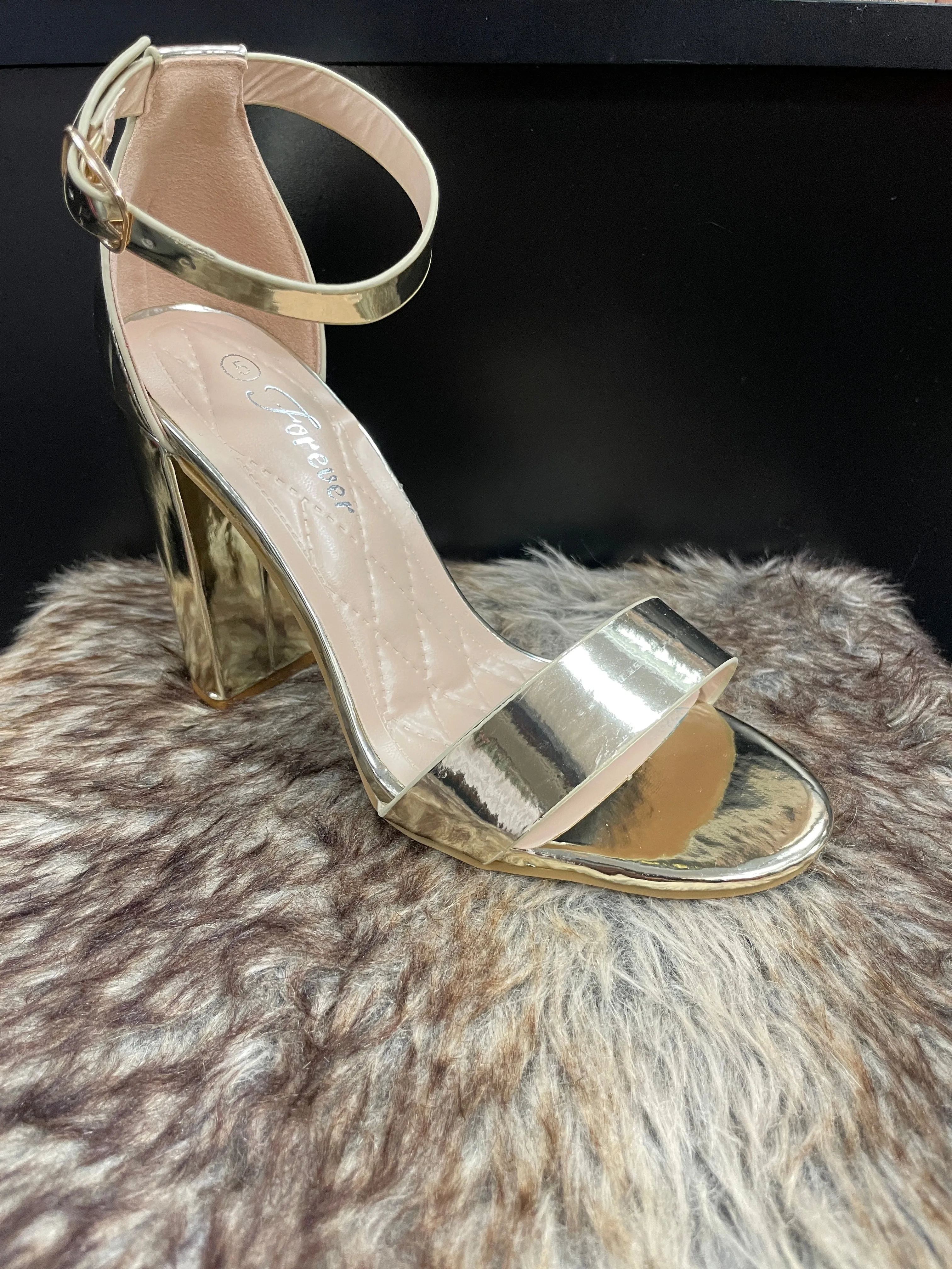 Amber Gold Metallic Hells
