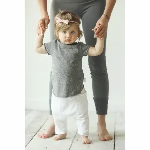 Asher Baby Tee Heather Grey