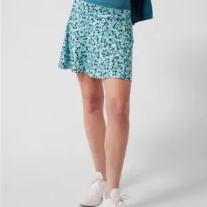 ATHLETA ACE Tennis Skort Volley Floral Gulf Green Size 3X NWT