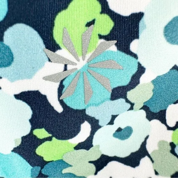 ATHLETA ACE Tennis Skort Volley Floral Gulf Green Size 3X NWT