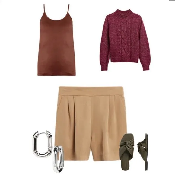 Banana Republic Cozy Cable Mock-Neck Sweater
