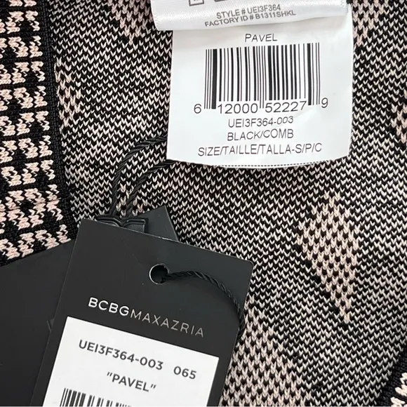 BCBGMAXAZRIA Pavel Skirt Jacquard Stretch Knit Pencil Skirt Small