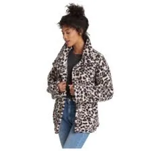 Billabong Women's Cozy Days Oversized Sherpa Jacket