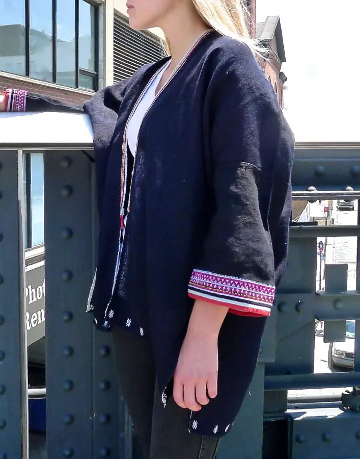 Blue Yao Hill Tribe jacket