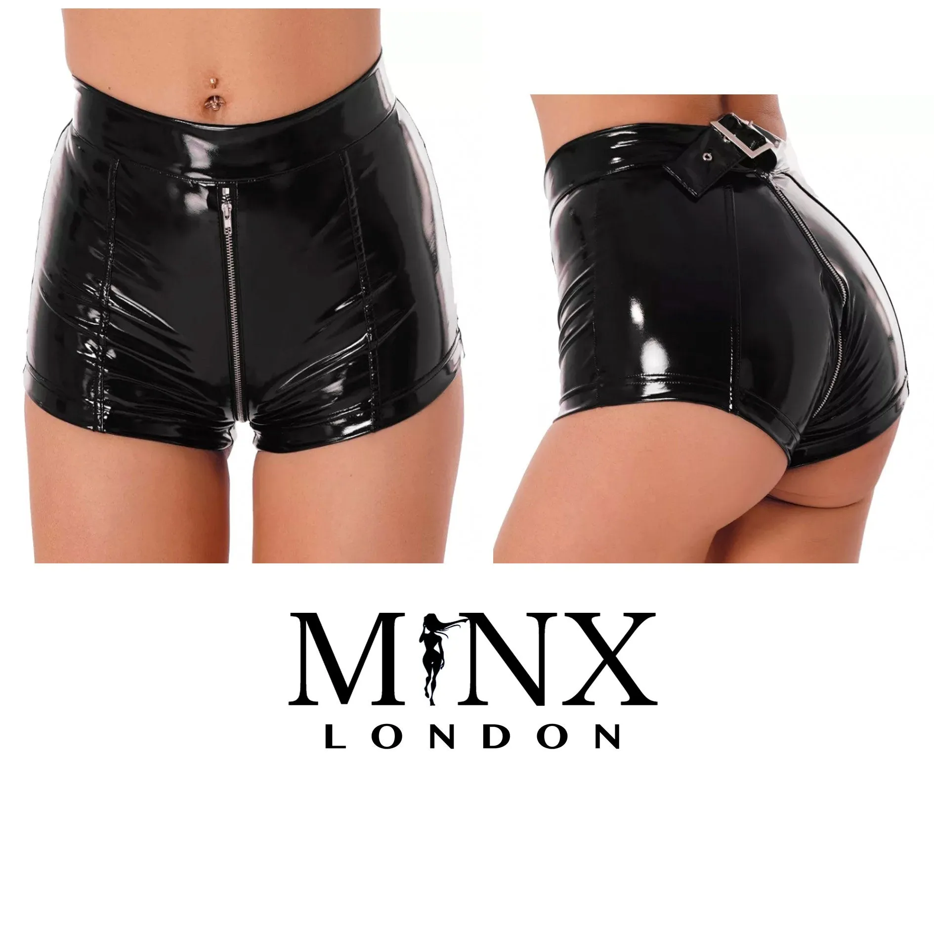 Booty Shorts | Hot Pants | Leather Hot Pants | Womens Leather Shorts | festival clothes | Leather Lingerie | Womens Sexy Shorts | Clubwear