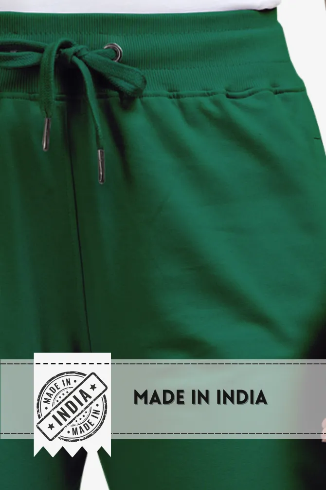 Bottle Green Jogger For Women