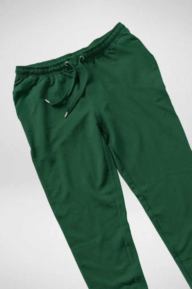 Bottle Green Jogger For Women