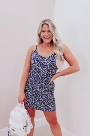 Bright Side Floral Tank Dress