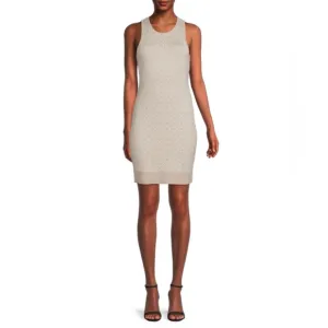 Calvin Klein CK Logo Sleeveless Sweater Dress size Medium