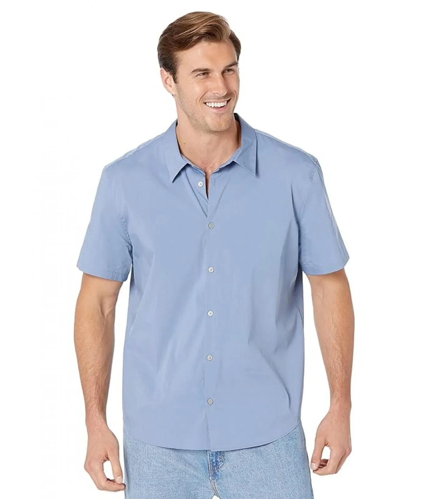 Calvin Klein Men's Button-Up Collared Shirt 40M8461