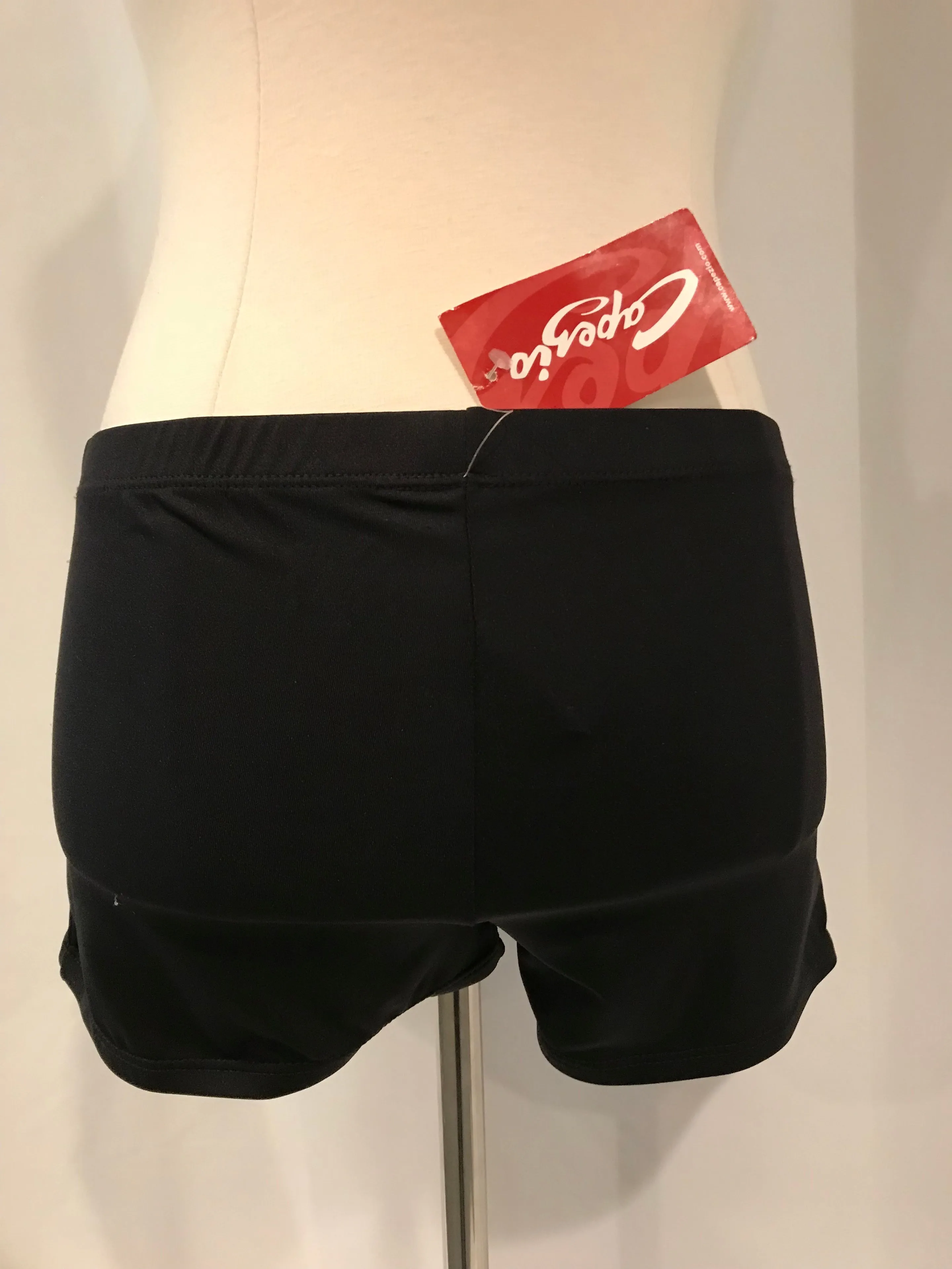 Capezio Black Booty Shorts