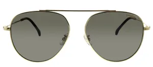 Carrera CA Carrera188/F/S J5G IR Pilot Metal Gold Sunglasses with Grey Lens