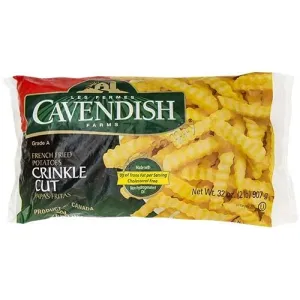Cavendish Crinkle Cut Potatoes 2lb