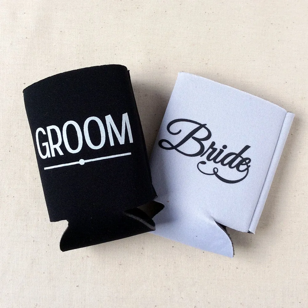 Cheers to Many Years - Wedding Can Cooler #134R