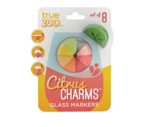 Citrus Charms Glass Charms (Set of 8)