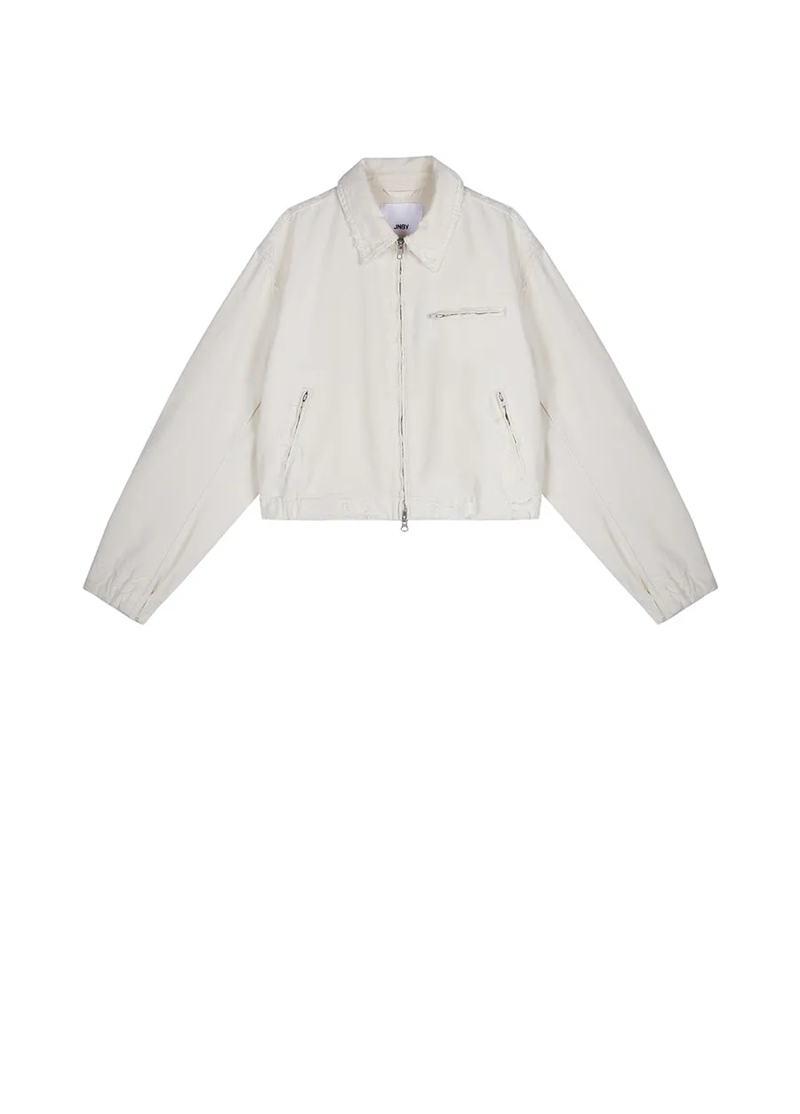 Coat / JNBY Relaxed Denim Retro Jacket