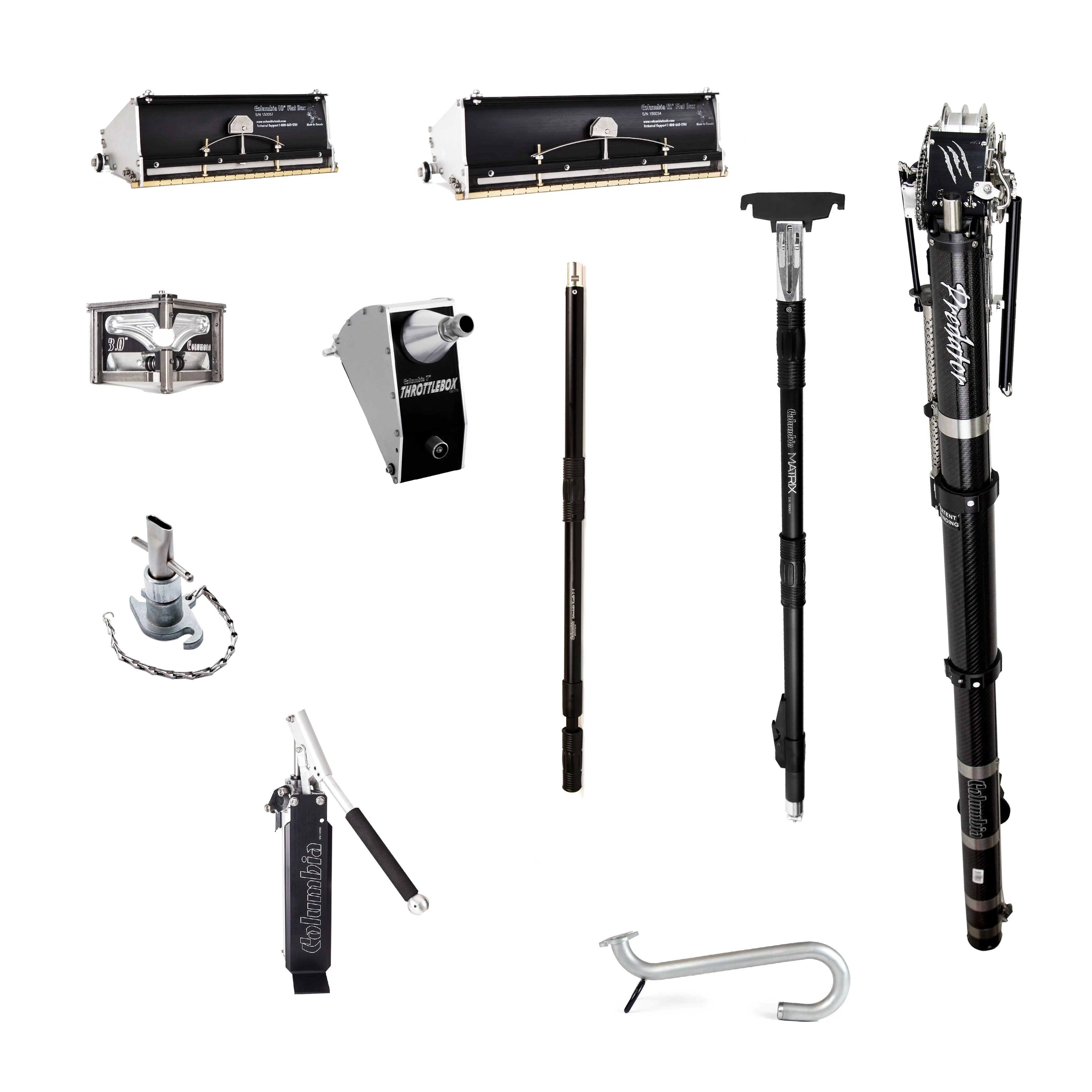 Columbia Full Taping Set with Carbon Fiber Taper