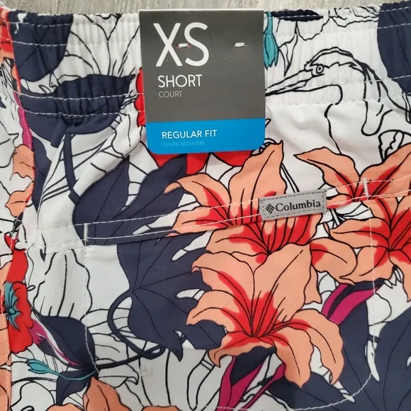 Columbia Women's Sandy River II Printed Shorts Size XS