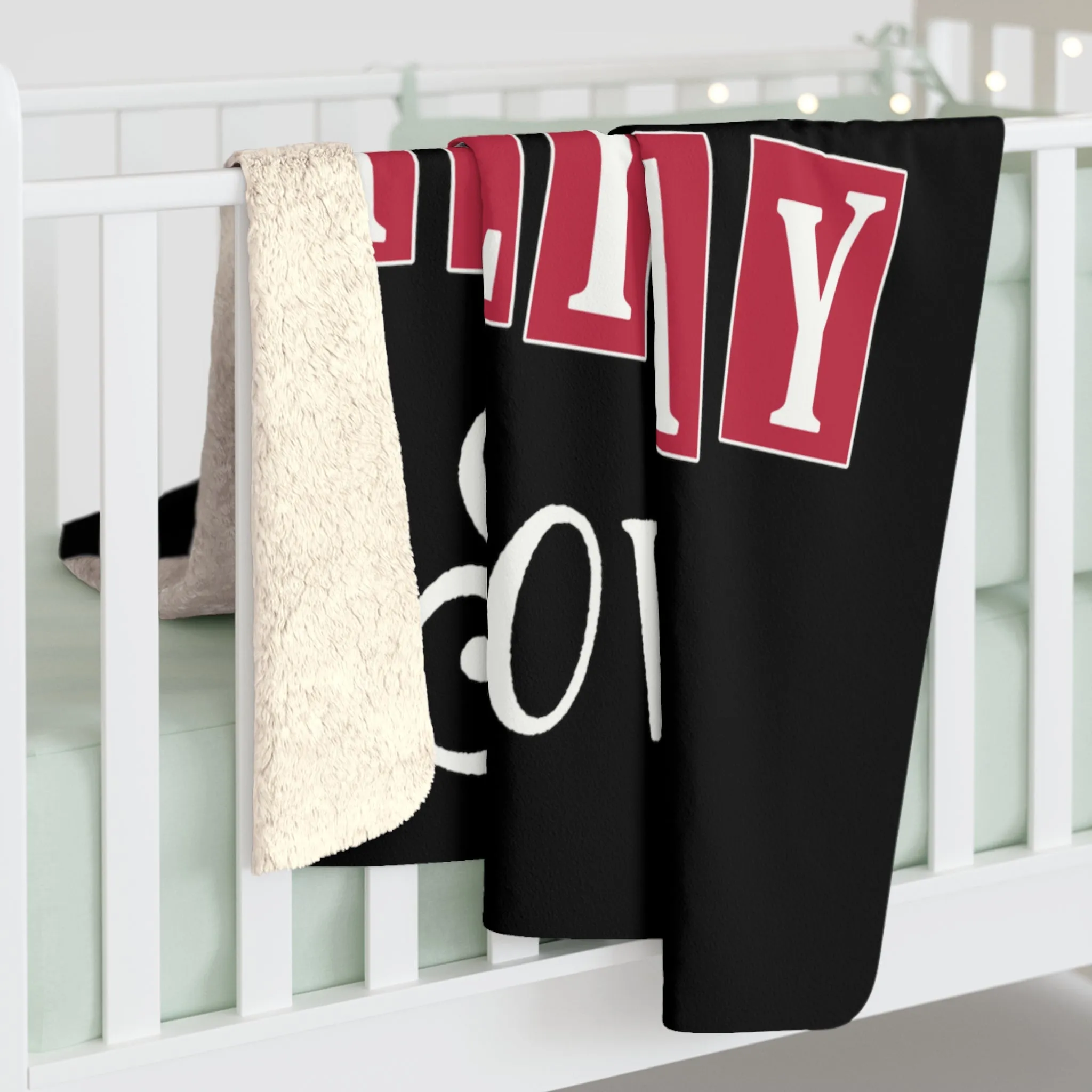 Comfy Clothes & Holiday Shows Sherpa Fleece Blanket