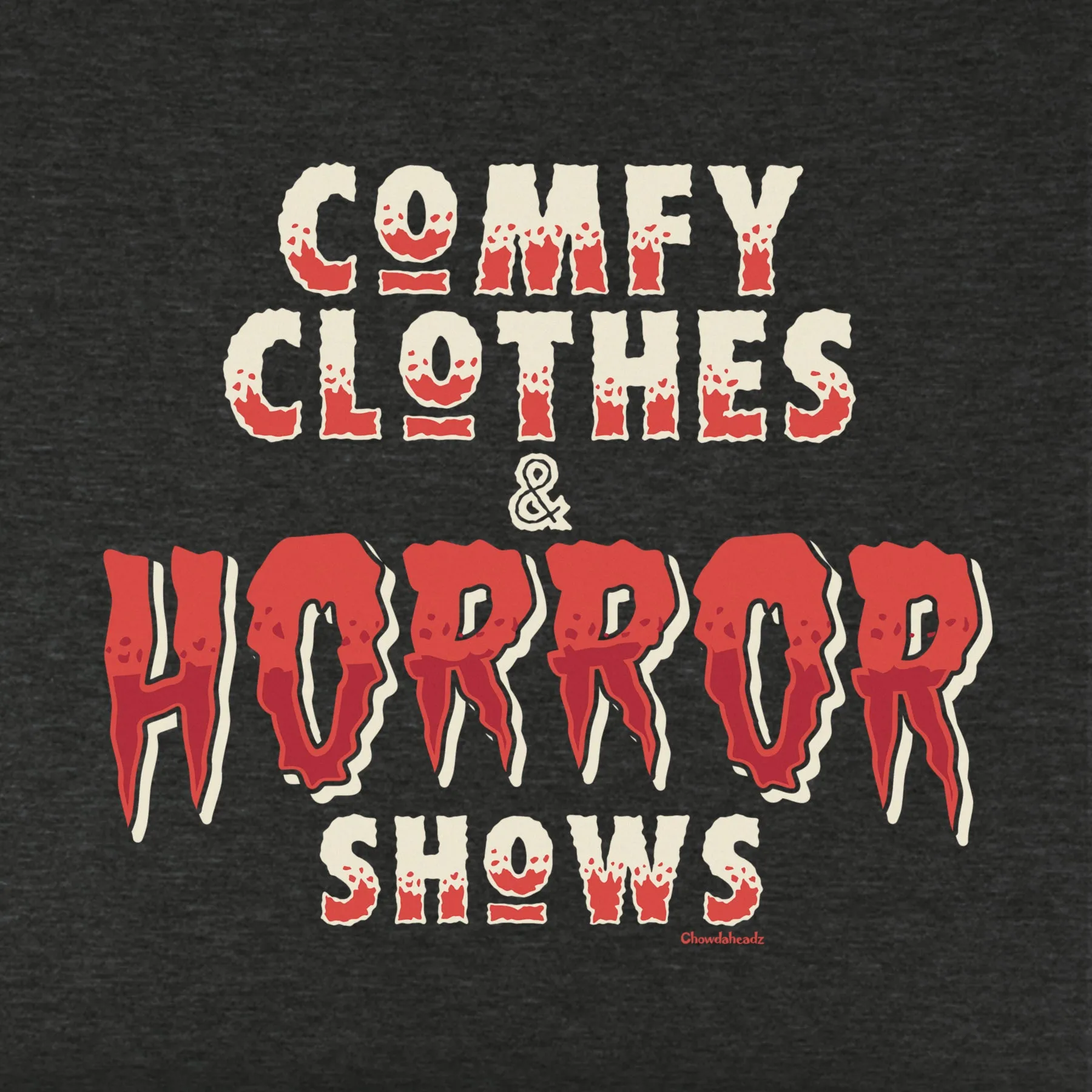 Comfy Cloths And Horror Shows Youth T-Shirt