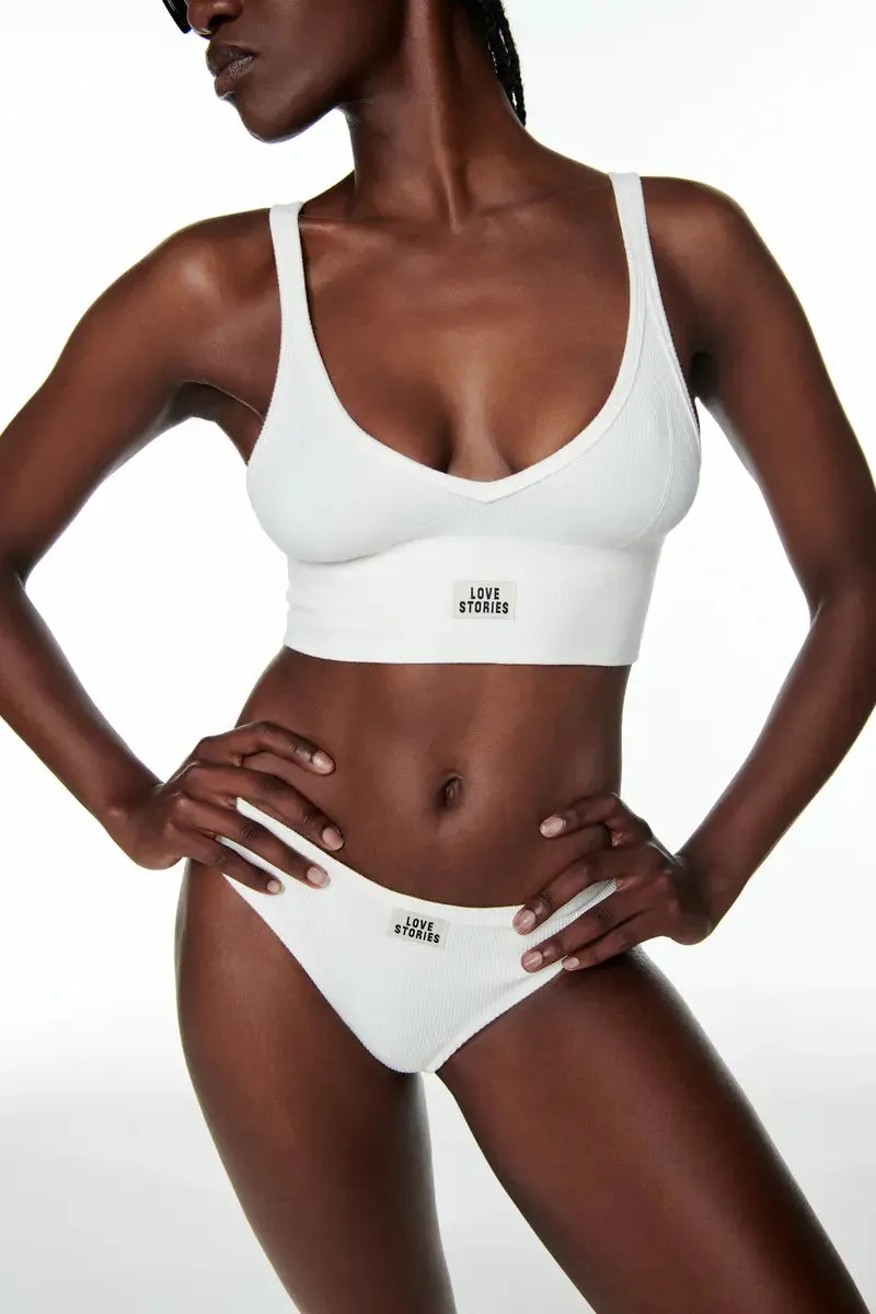 Comfy string briefs - LIMA OFF WHITE