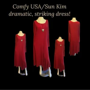 Comfy USA/Sun Kim dramatic, striking dress!