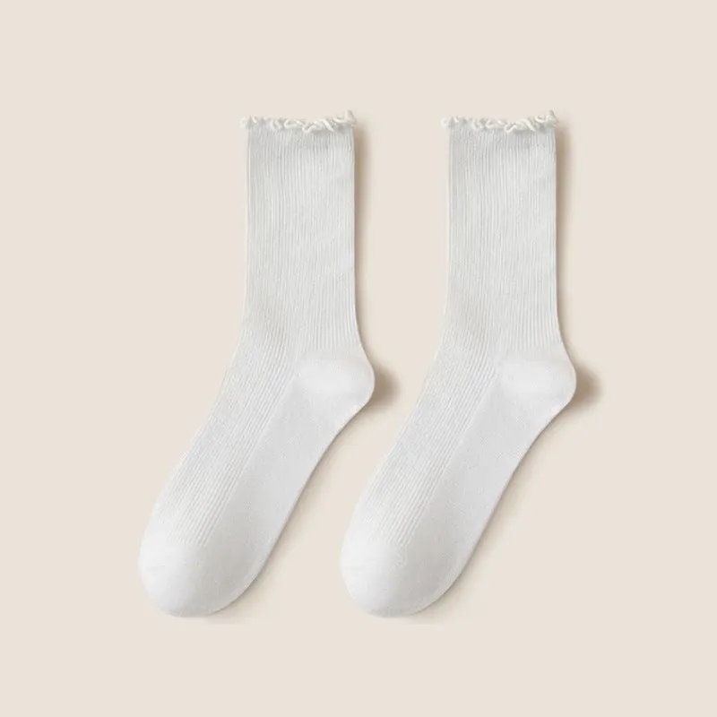 Cozy & Stylish – Japanese-Inspired Lace Socks!