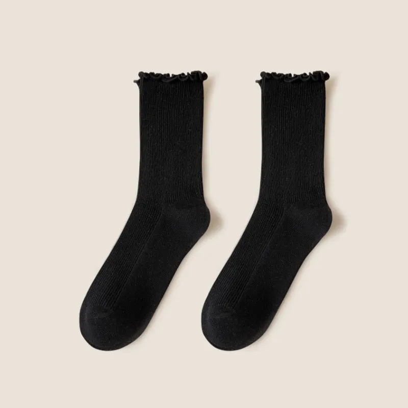 Cozy & Stylish – Japanese-Inspired Lace Socks!