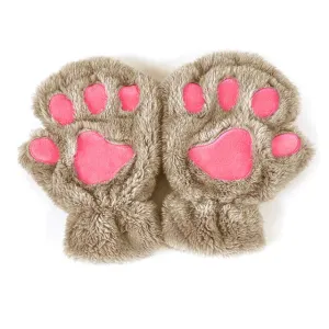Cozy Cat Paw Gloves