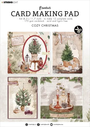 Cozy Christmas A4 Card Making Pad StudioLight