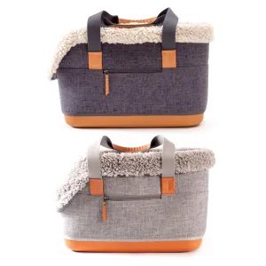 Cozy Shearling Dog Carriers