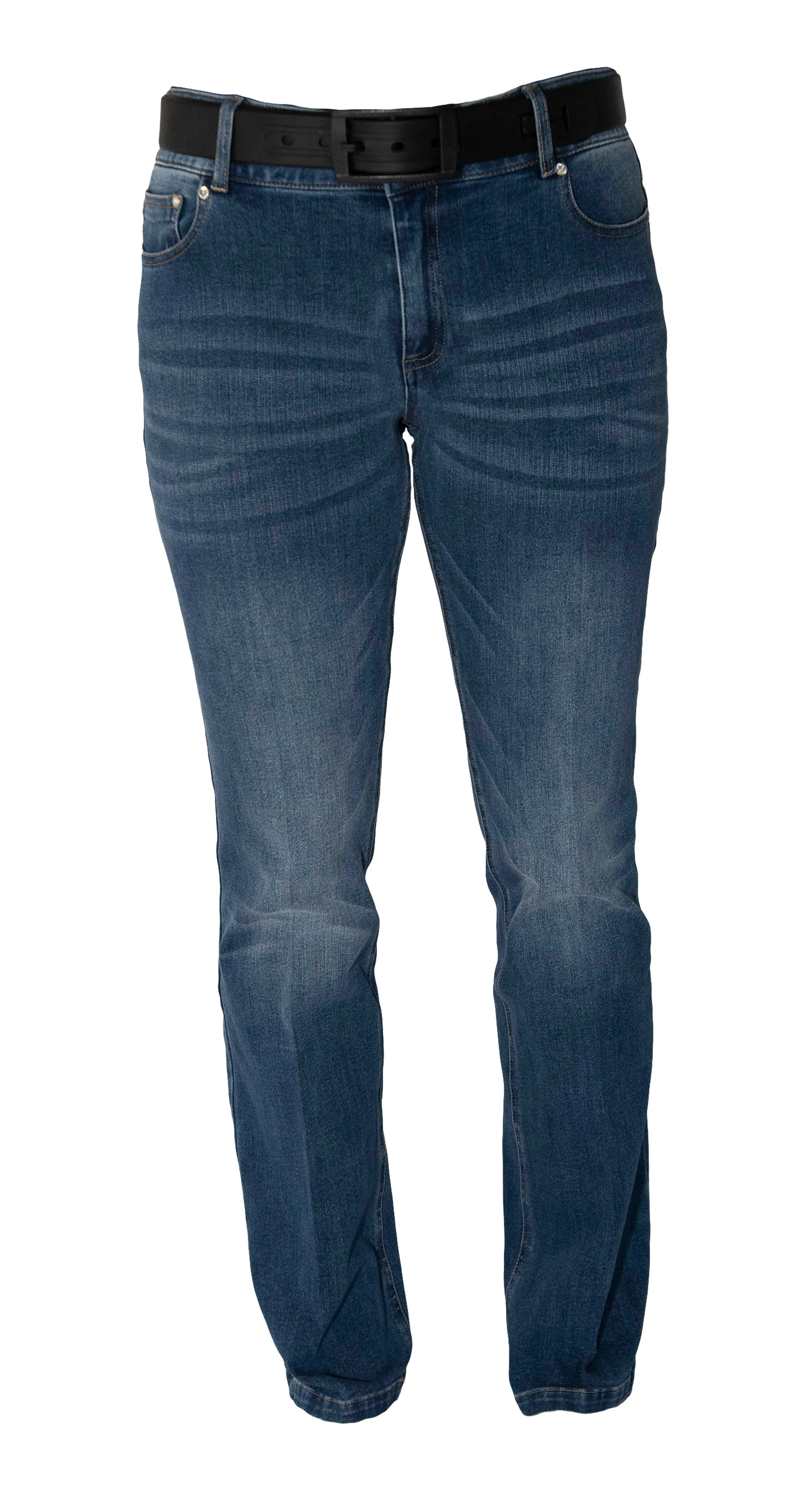 Curvy Mare | Western Boot Cut Jeans | Leopard Print