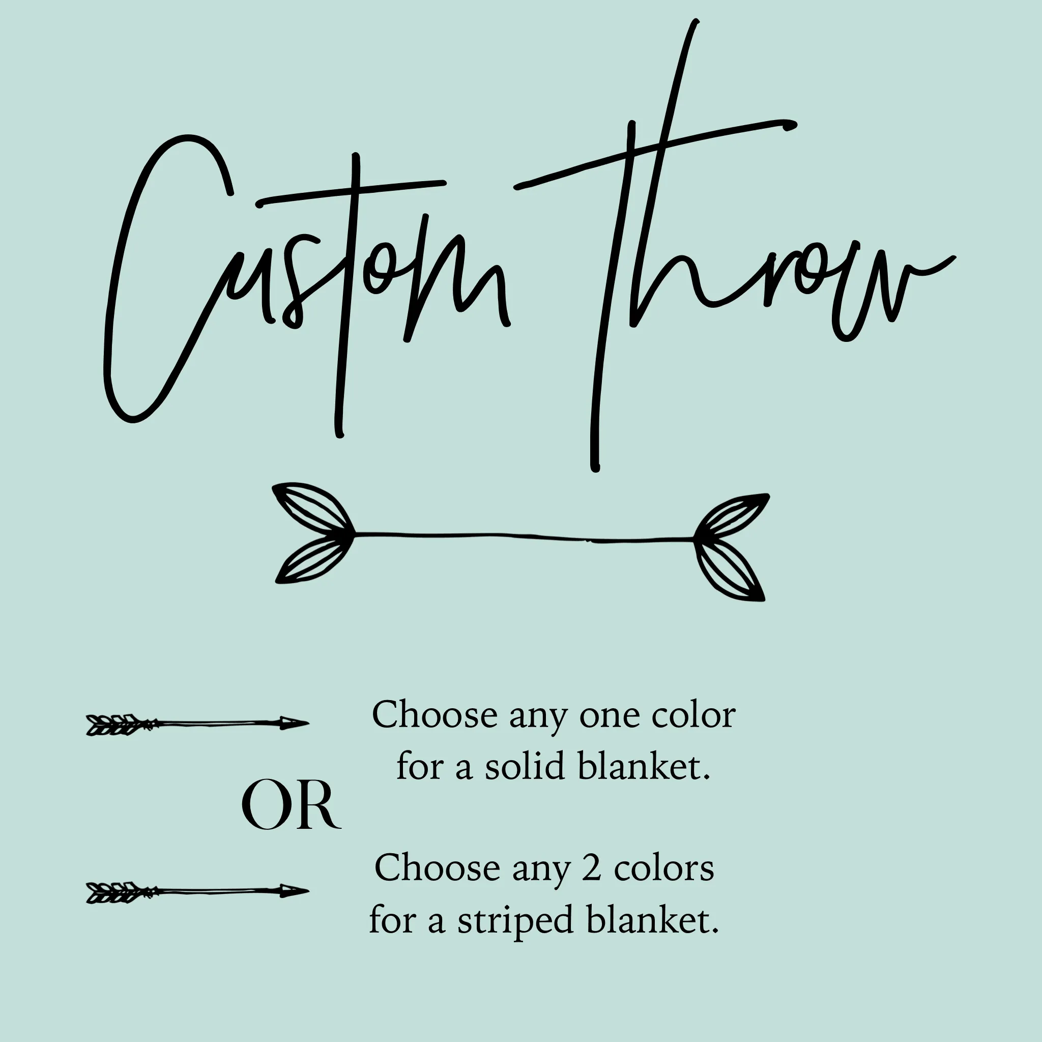 Custom Cozy Throw