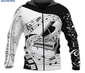 Custom Music Top Fashion Hoodie