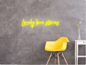 Custom text: Lovely love stories