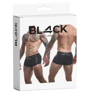 CUT FOR MEN PEEKABOO MINI PANTS LARGE BLACK