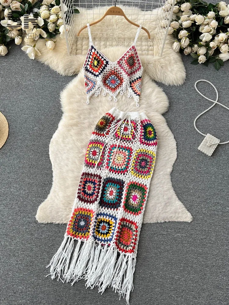Cute and Comfy Two Piece Knitted Set
