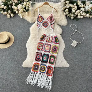 Cute and Comfy Two Piece Knitted Set