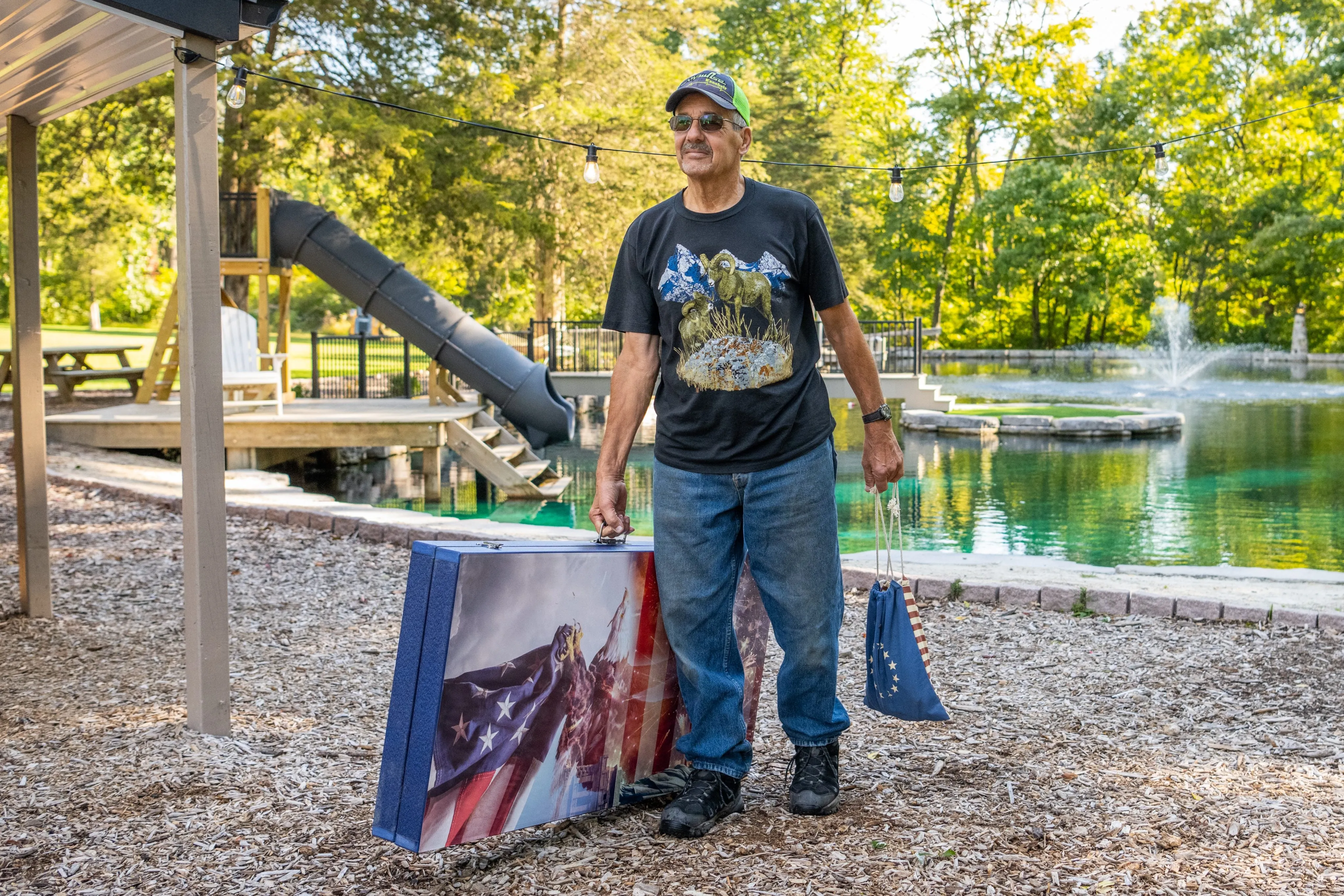 Decorative Poly Corn Hole Game