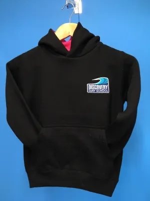 Discovery children's hoody - Black/Fuchsia