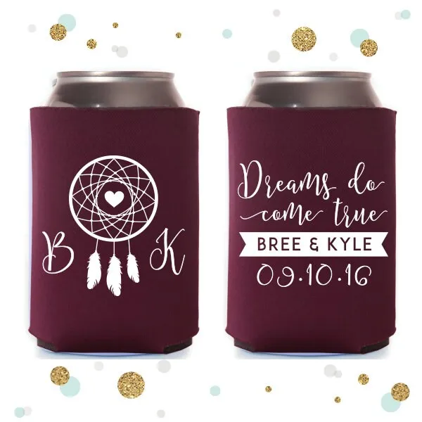 Dreamcatcher - Wedding Can Cooler #47R