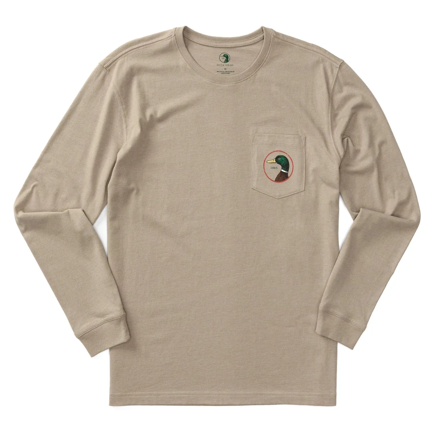 Duck Head Logo Long Sleeve T-Shirt