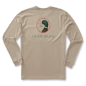 Duck Head Logo Long Sleeve T-Shirt