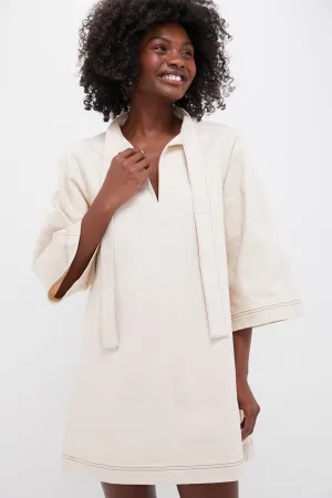 Ecru Denim Marsella Dress