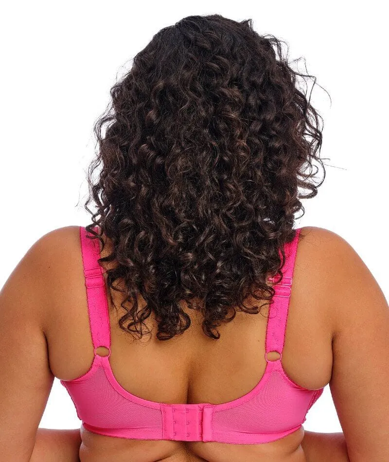 Elomi Charley Underwire Stretch Plunge Bra - Pink